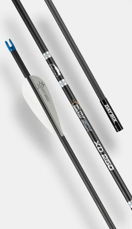 Half-Dozen XD 250 Three Fletch Arrow Shafts