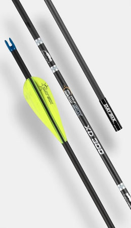 Dozen XD 300 Four Fletch Arrow Shafts