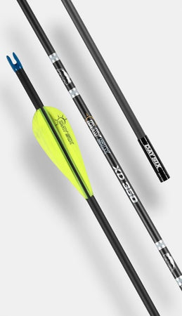 Dozen XD 350 Four Fletch Arrow Shafts