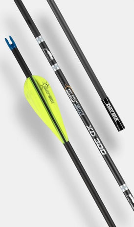 Half-Dozen XD 300 Four Fletch Arrow Shafts