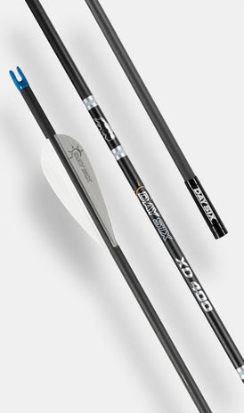Half-Dozen XD 400 Three Fletch Arrow Shafts