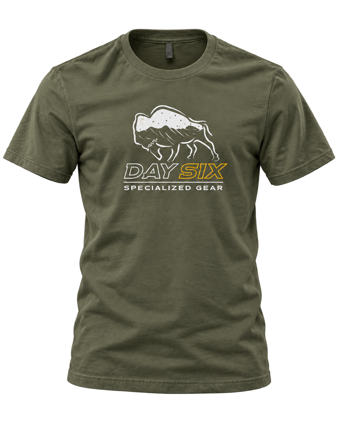 Day Six Gear Buffalo SS Tee    (3 Colors)